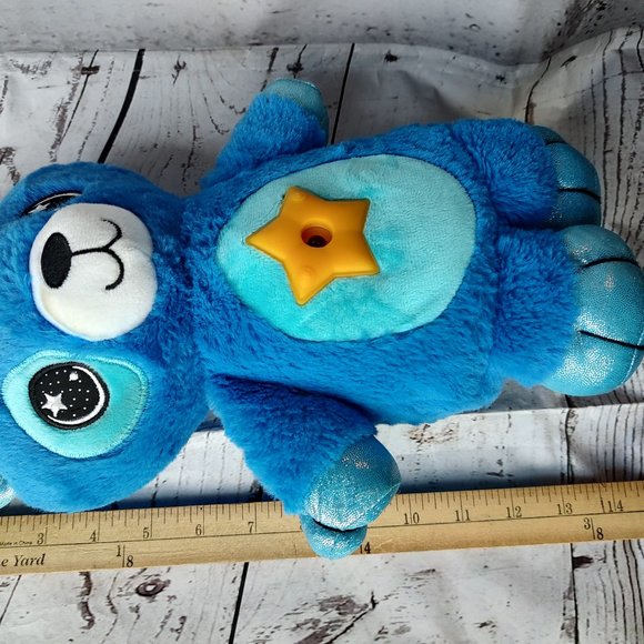 Star Belly Dream Lites Cuddly Puppy Blue Dog Plush Projection Lights Star Tested - Picture 8 of 9